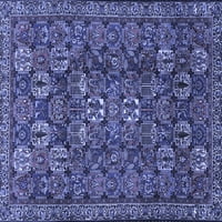 Агли Компания Вътрешен Правоъгълник Персийско Синьо Традиционни Килими Площ, 6 '9'