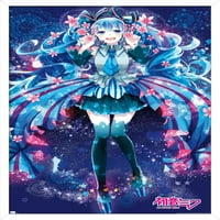 Hatsune Miku - Цветя за стена плакат, 22.375 34