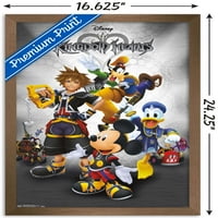 Disney Kingdom Hearts - Стенски плакат за колаж, 14.725 22.375