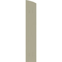 Екена мелница 1 8 в 89 з, груб кедров дървен материал Фау Рустик Трисъединен борд-н-Батен Фау дървени щори с елиптичен Арков връх, груб кедър