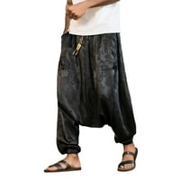 Durtebeua DrawString Elastic Taist Flap Pocket Street Jogger Cargo Pants Мъжки товарни панталони