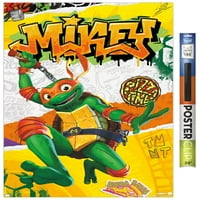 Teenage Mutant Ninja Turtles: Mutant Mayhem - Michelangelo Stall Poster, 22.375 34