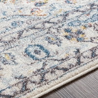 Ankara Blue Yellow 7'10 10'3 Традиционен килим за правоъгълник