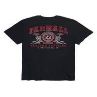 Case IH - Farmall Tractor Supplies - Графична тениска с къс ръкав за мъже