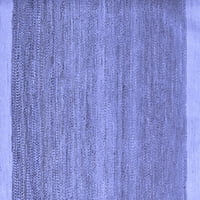 Агли Компания Вътрешен Правоъгълник Абстрактно Синьо Модерна Зона Килими, 8 '10'