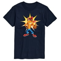 Crash Bandicoot - Crash Phicks Up - Графична тениска с къс ръкав за мъже