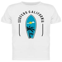 Сърфери калифорнийски тениски мъже -Маг от Shutterstock, мъжки X-голям