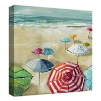 Шедьовър Художествена галерия вземане на сянка и, и от Карол Робинсън Плаж крайбрежен платно изкуство печат набор от