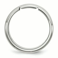 Текстуриран пръстен от неръждаема стомана