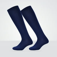 Lomubue дълги тръби чорапи дишаща потна абсорбция без миризма еластична дълга тръбна чорапи за игра на футбол