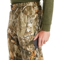 Реалтрий ръб® Мъжки 5-Джобен камуфлажен панталон в дърво четка модел, среден