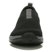 Ryka Women's, Echo Knit Slip-On Sneaker Black 8. M