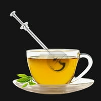 Преизползваема неръждаема стомана чай инфузьор, Сферичен пресован дизайн окото чай цедка за чаша