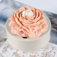 Yoone Flower Silicone Mhrap Clear Textures Незалепващи топлинни устойчива фурна Безопасен творчески DIY Изработване на занаятчий