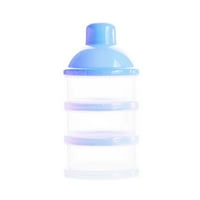 Бебешка баня бебе мляко ботушител на прах контейнер контейнер за съхранение Формула Формула за хранене лилаво