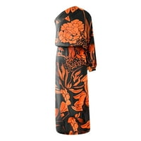 Fragarn дамски лятна каузална свободна флорална щампа за без ръкави на екипажа мини -къса рокля с джобове