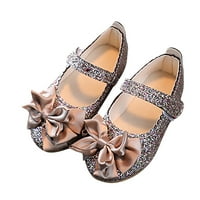 Момичета bling бебешки сандали обувки танцуващи самотни детски обувки обувки принцеса bowknot бебе