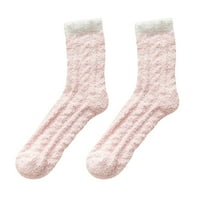 Жени модни пачуърк дами модна пачуърк поддържат топли чорапи дебели чорапи
