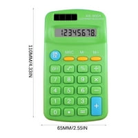 Стандартен калкулатор цифра основни стандартни калкулатори мини цифров настолен калкулатор с 8-цифрен ЖК-дисплей, батерия слънчева енергия умен калкулатор джобен