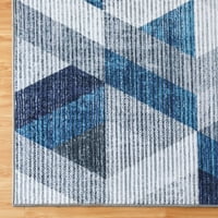 Oyang Abstract Moroccan Area Rug, Modern Abstract Velvet Rug Lattice Geometric Contemporary Soft Area Carpet