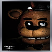 Пет нощи в плакат на Freddy's - Freddy Wall, 22.375 34