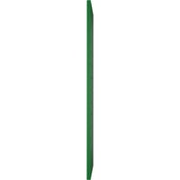 Екена Милуърк 18 в 34 з вярно Фит ПВЦ хоризонтална ламела модерен стил фиксирани монтажни щори, Виридиан зелен