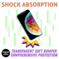TalkingCase Slim Phone Case, съвместим за Motorola Moto G 5G, Смешно свинско свирене на печат, W Температорен протектор на екрана, лек, гъвкав, печат в САЩ