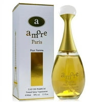 Жени парфюм Аморе Париж за жени Eau de Parfum Естествен аромат на спрей аромат за типове кожа, 3. FL