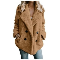 Cuekondy Cardigan пуловери за жени ежедневни върхове плюс размер зима есен с дълъг ръкав Отворено палто на предното яке