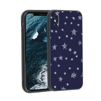 Звезди- Телефон за iPhone за жени Подаръци за мъже, мек силиконов стил шок- звезди- калъф за iPhone x