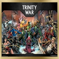 Комикси - Плакатът на стената на Trinity War, 14.725 22.375