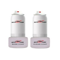 Докоснете Basecoat Plus Clearcoat Spray Paint Kit, съвместим със Satinsilber Metallic Jetta Volkswagen