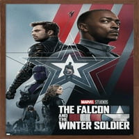 Marvel Falcon и Winter Soldier - Group One Shant Poster, 14.725 22.375