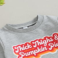 Bagilaanoe Toddler Baby Girl Boy Halloween Sweatshirt Long Lespe Letter Print Pullover 3t 4t Kids Fall Loose Tee Tops