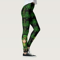 Lroplie гамаши за жени Контрол на корема йога фитнес спортни дамски дрехи отпечатани елаисти тънки панталони многоцветни