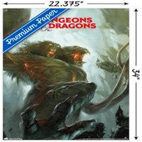 Dungeons and Dragons - Demogorgon Wall Poster с pushpins, 22.375 34