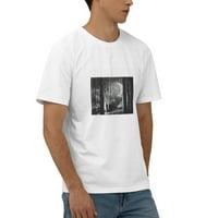 Изобретяване, анимирана мъжка тениска на тениска Everchanger тениска бяла x-голяма