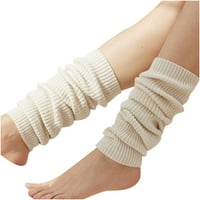 Qazqa зима жени пазят топли твърди чорапи плетене топли глезени гамаши чорапи