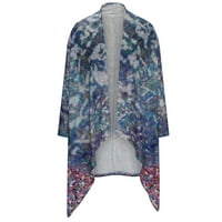 Дамски дълъг шал с пайети блестящо отворена предна жилетка асиметрични официални вечерни пелерини за вечерна рокля